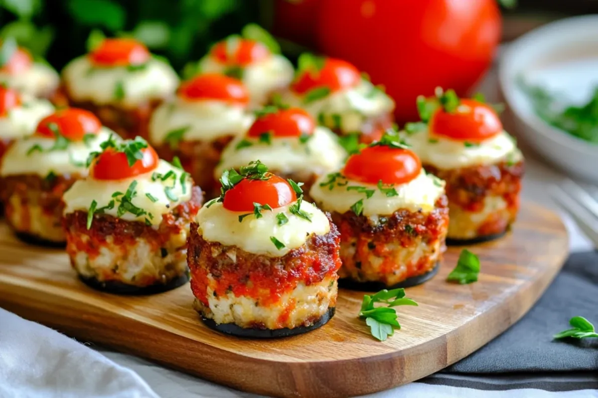 Cheesy Stuffed Meatloaf Bites A Crowd-Pleasing Delight