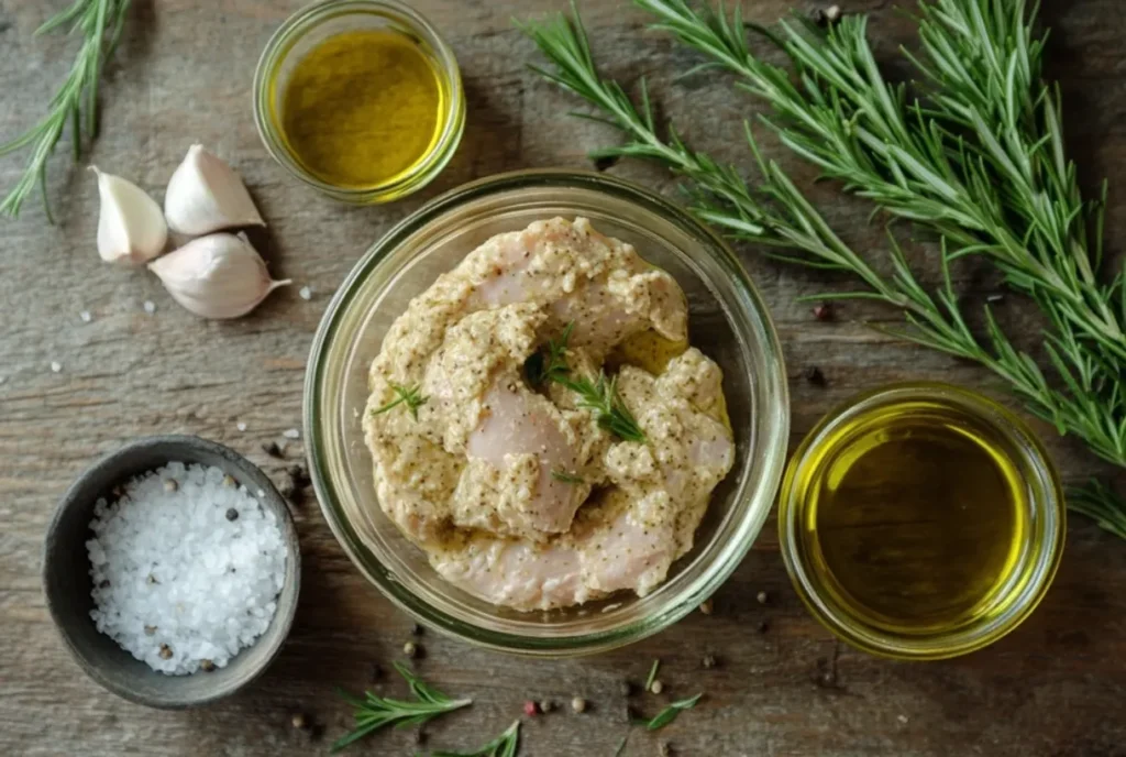 Air fryer chicken breast whole grain mustard