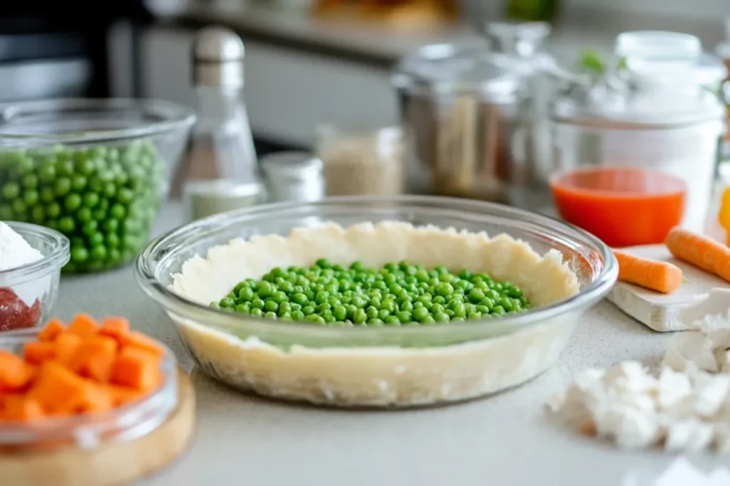 How to keep the bottom crust of a chicken pot pie from getting soggy