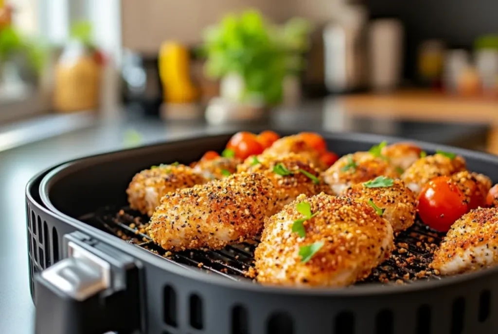 How to Make Healthy Chicken Cutlets in an Air Fryer for a Guilt-Free Meal 2 Healthy chicken cutlets air fryer