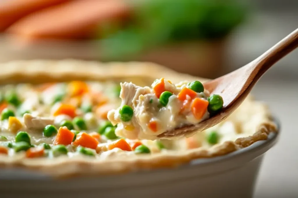 Chicken pot pie with cream of chicken soup