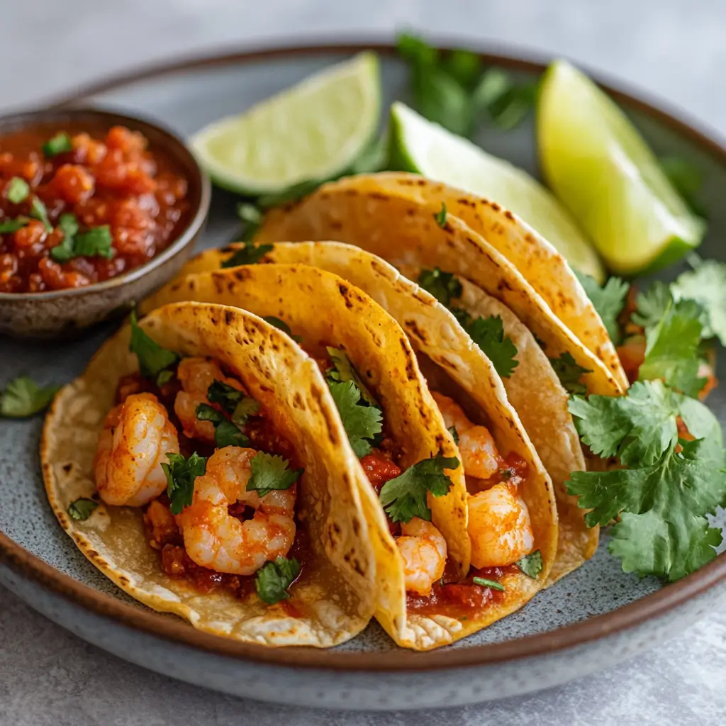 Spicy Shrimp Tacos Recipe 4 u5248547832 A beautifully plated dish of spicy shrimp tacos w 8b88cb64 4241 4ea0 9a70 eea665a53d8a 2