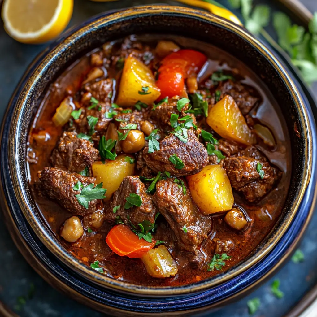 The Best Beef Tagine Moroccan Recipe 4 Beef Tagine Moroccan