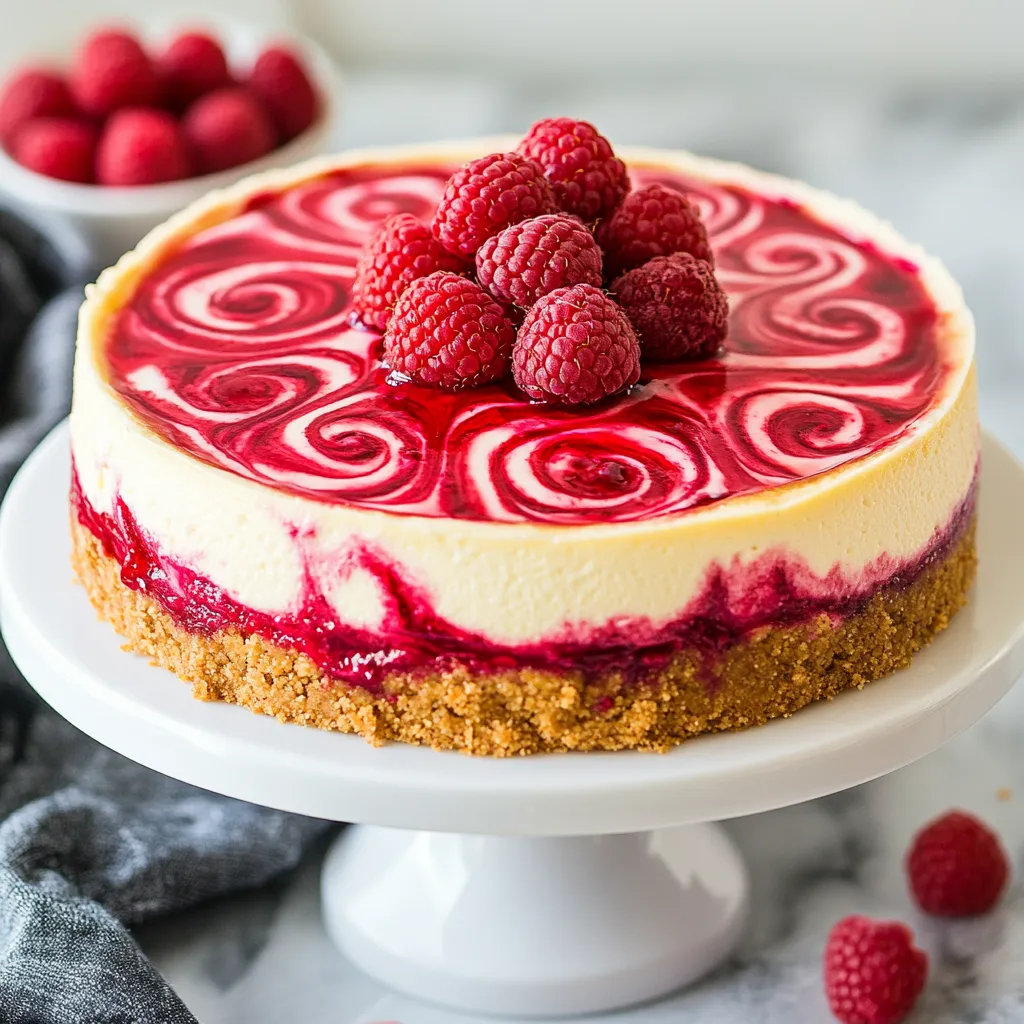 Ingredients for Raspberry Cheesecake Bliss laid out on a countertop.