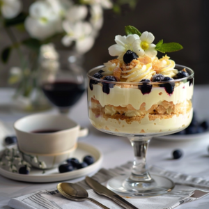 Easy Lemon Blueberry Trifle Recipe