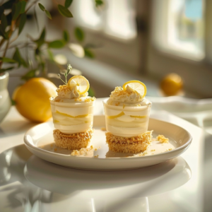 Lemon Dessert Cups: Zesty No-Bake Delight