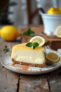 Lemon Cheesecake: A Zesty Delight