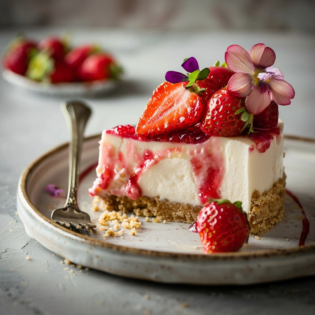 How to Make Strawberry Cheesecake Perfectly