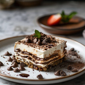 No-Bake Chocolate Lasagna Delight