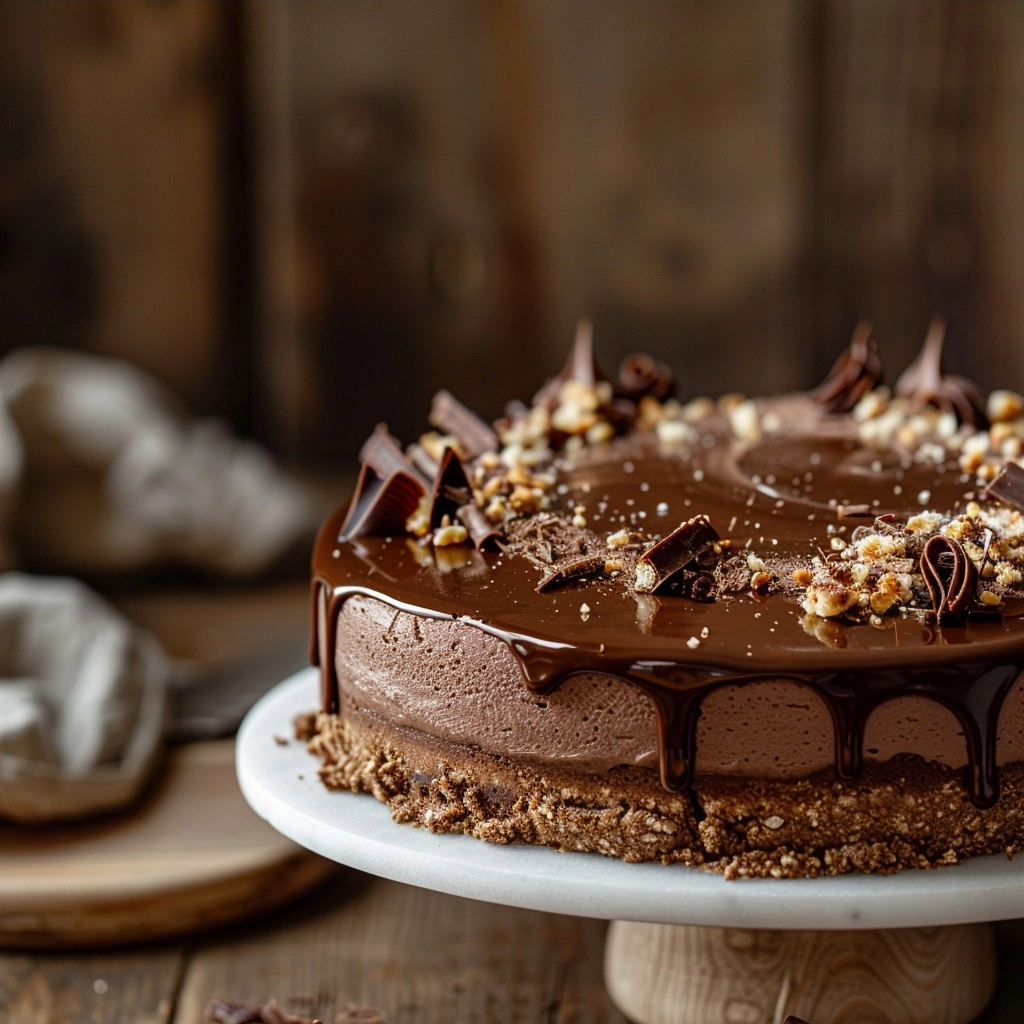 No Bake Chocolate Cheesecake Perfection
