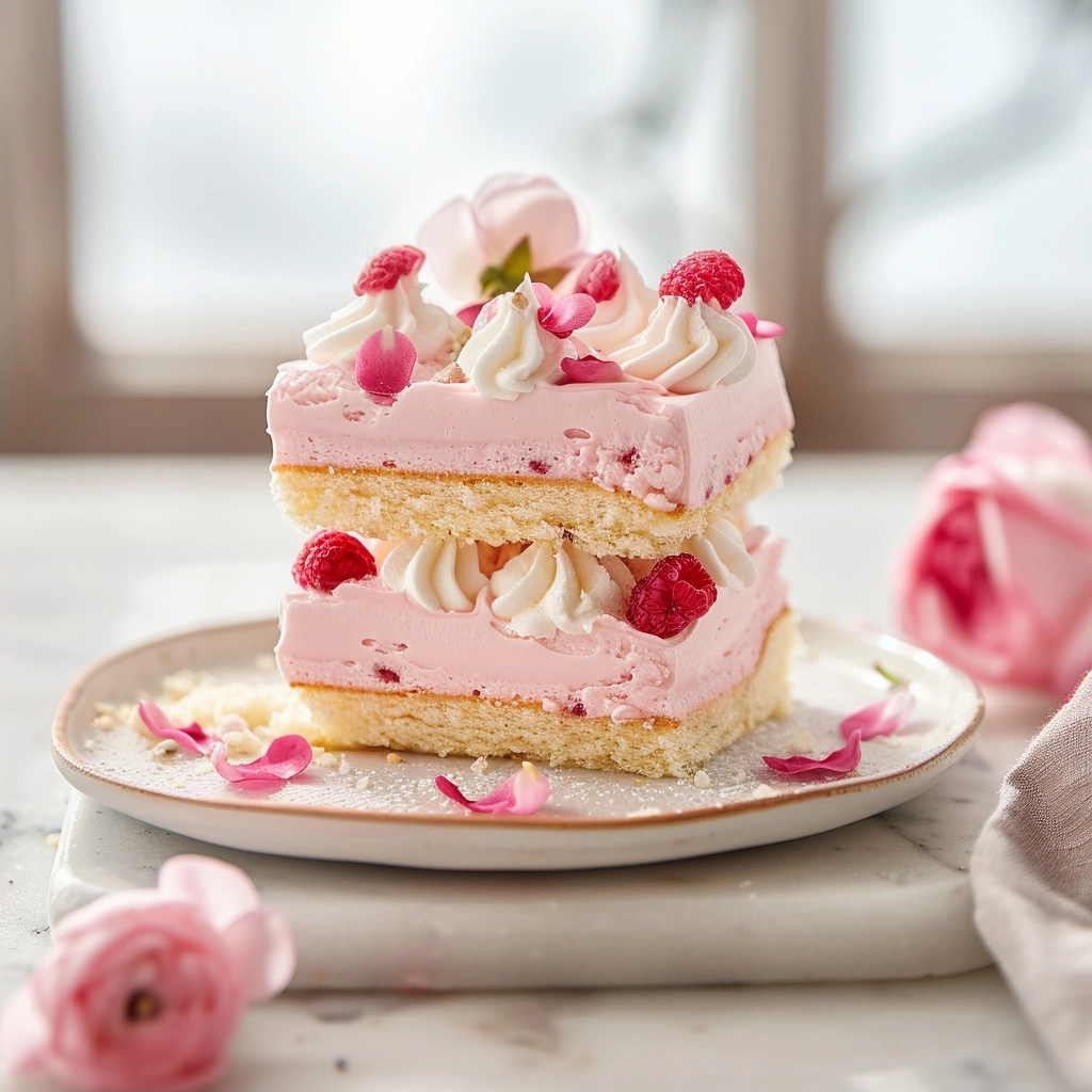 Classic No Bake Pink Fluff Delight