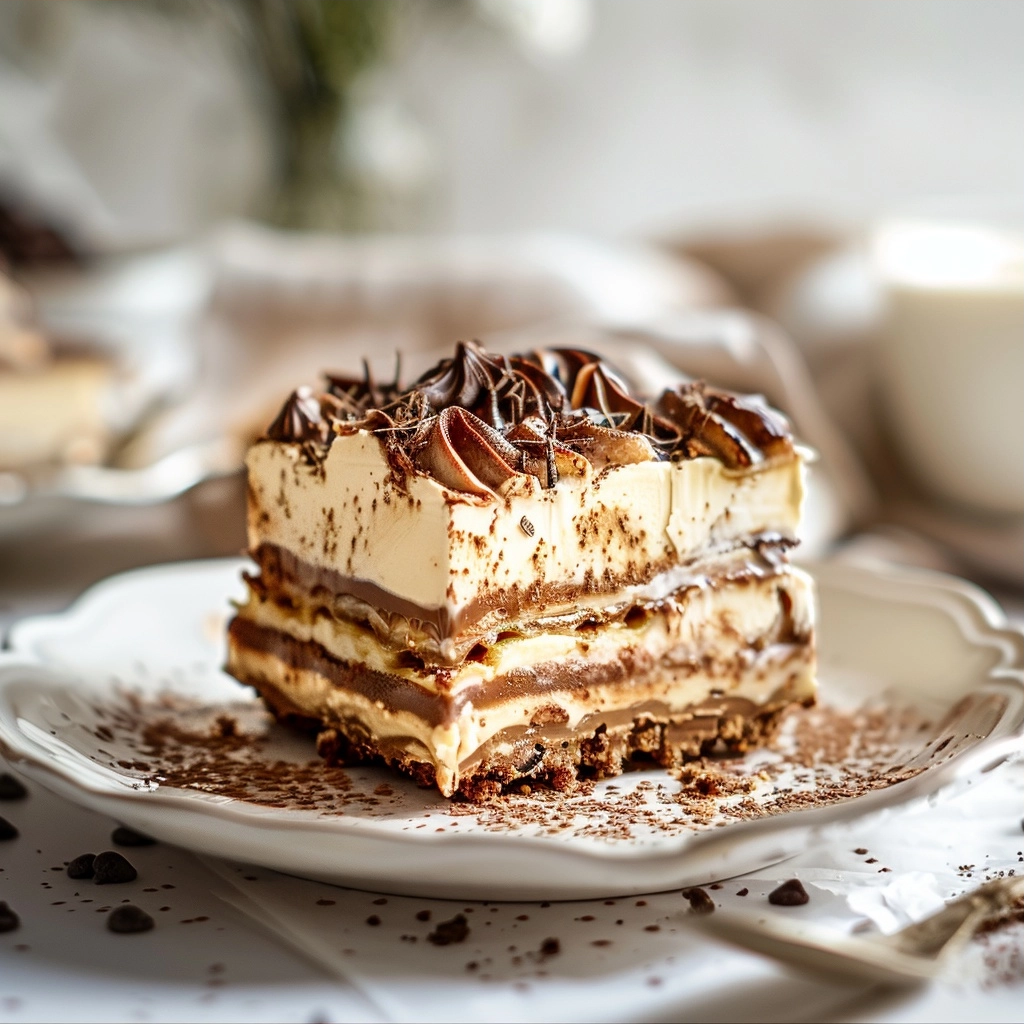 Chocolate Lasagna No-Bake NatashasKitchen