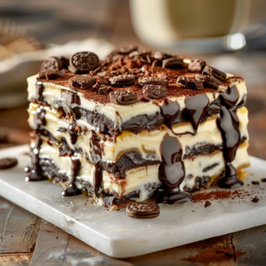 Chocolate Lasagna Cream Cheese Oreos Pudding