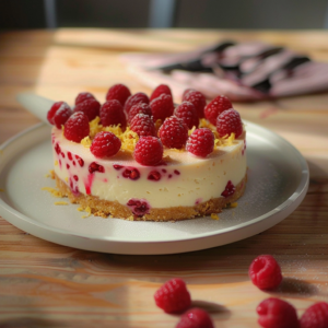 Lemon Raspberry Cheesecake Bliss