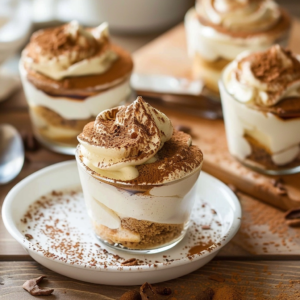Tiramisu Cups: Quick No-Bake Dessert