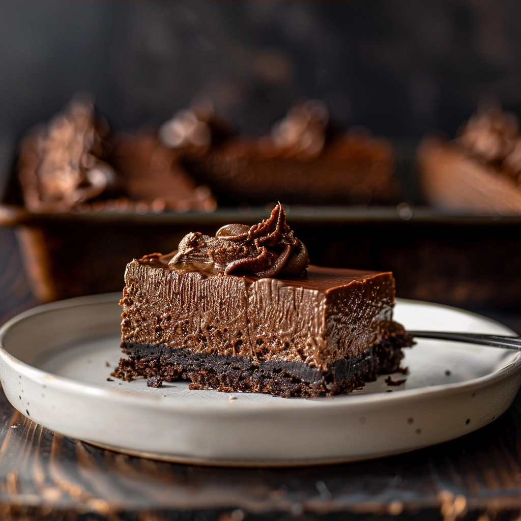 Easy Chocolate Cheesecake Bars