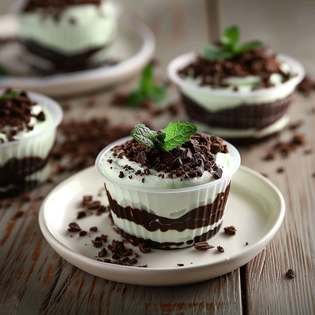 Mint Chocolate Dessert Cups: Easy No-Bake Recipe
