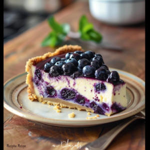 Blueberry Cheesecake Homemade Delight Recipe
