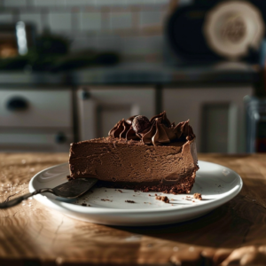 No-Bake Chocolate Cheesecake 8 Ingredients Recipe