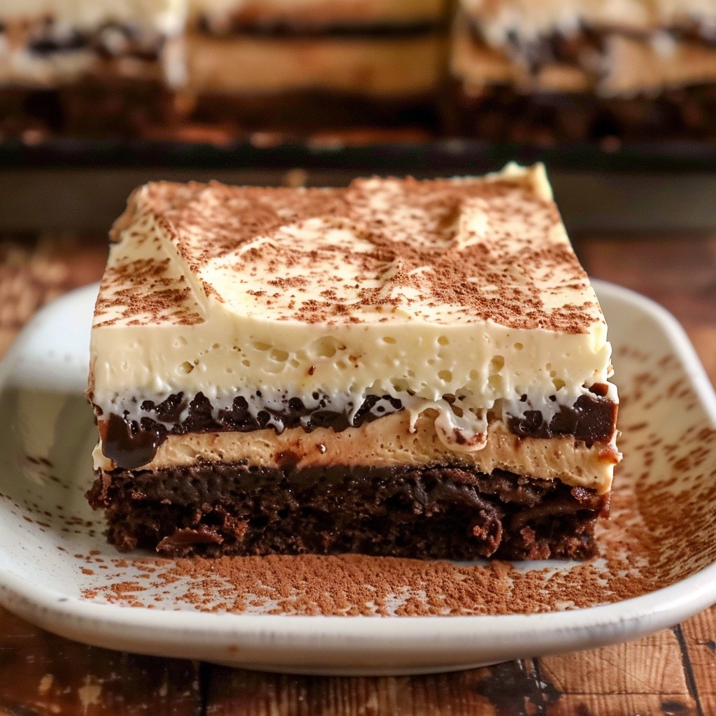Easy Tiramisu Brownies: A Delicious Dessert Fusion