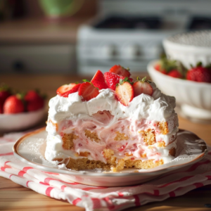 Strawberry Angel Food Cake: A Refreshing Berry Delight