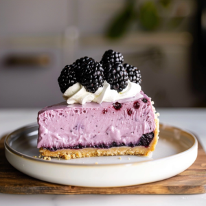 No Bake Blackberry Cheesecake Recipe