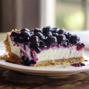 No Bake Blueberry Cheesecake Dessert Perfection
