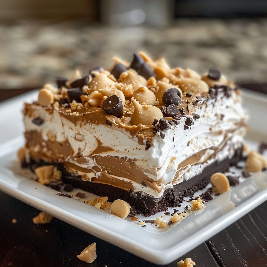 Peanut Butter Chocolate Lasagna Recipe