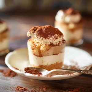 Mini Tiramisu Cups In Just 10 Minutes