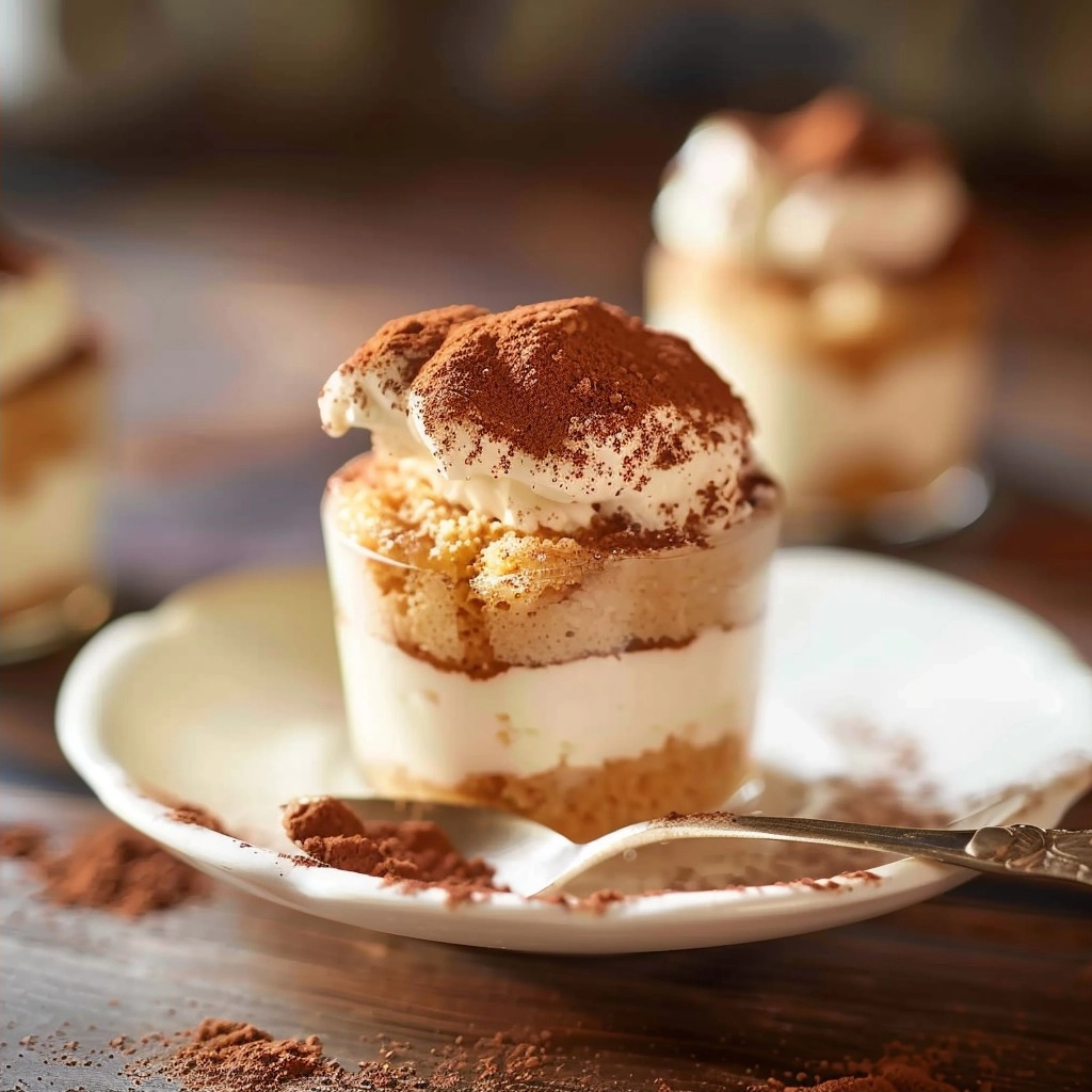 Mini Tiramisu Cups In Just 10 Minutes