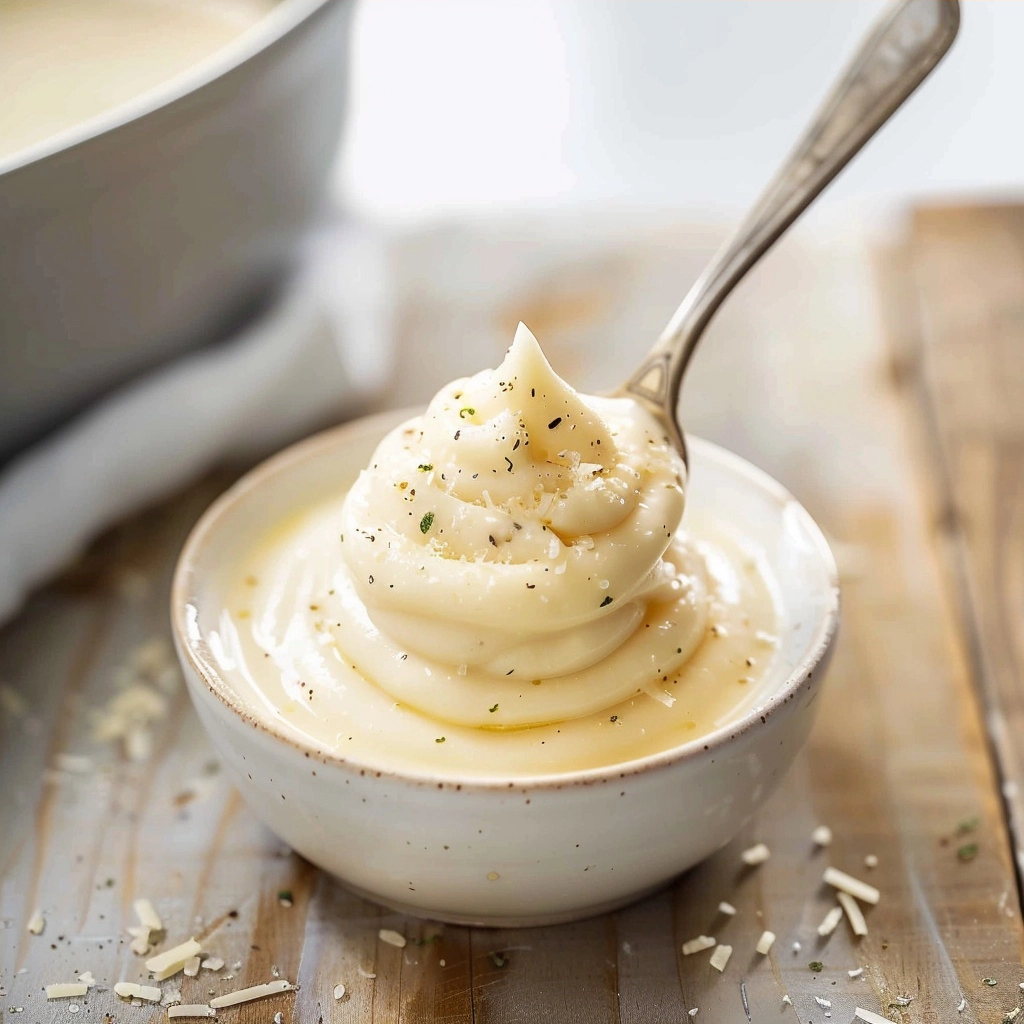 15 Minute Garlic Parmesan Sauce Recipe