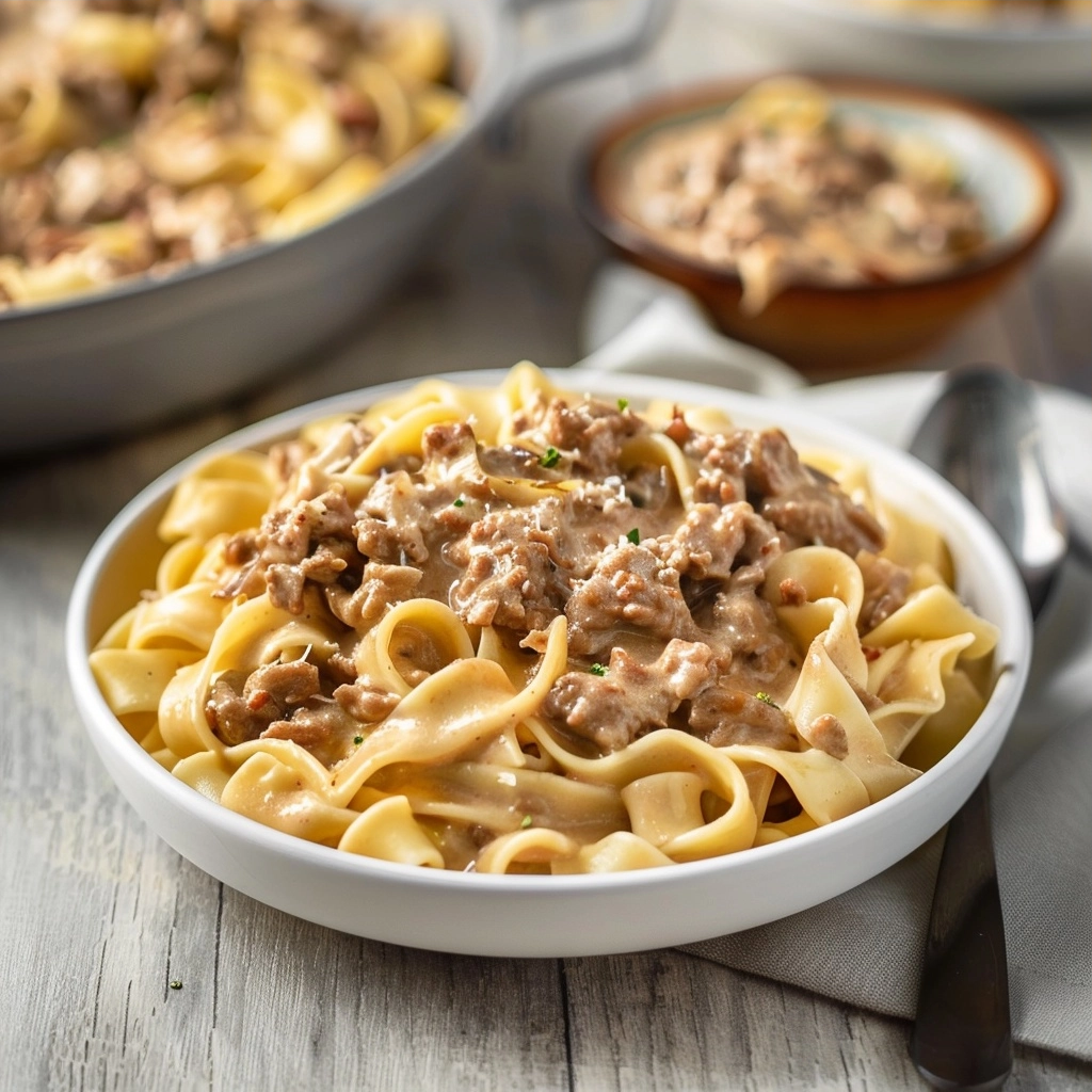 Ground Beef Stroganoff Dairy Free Comfort Food
