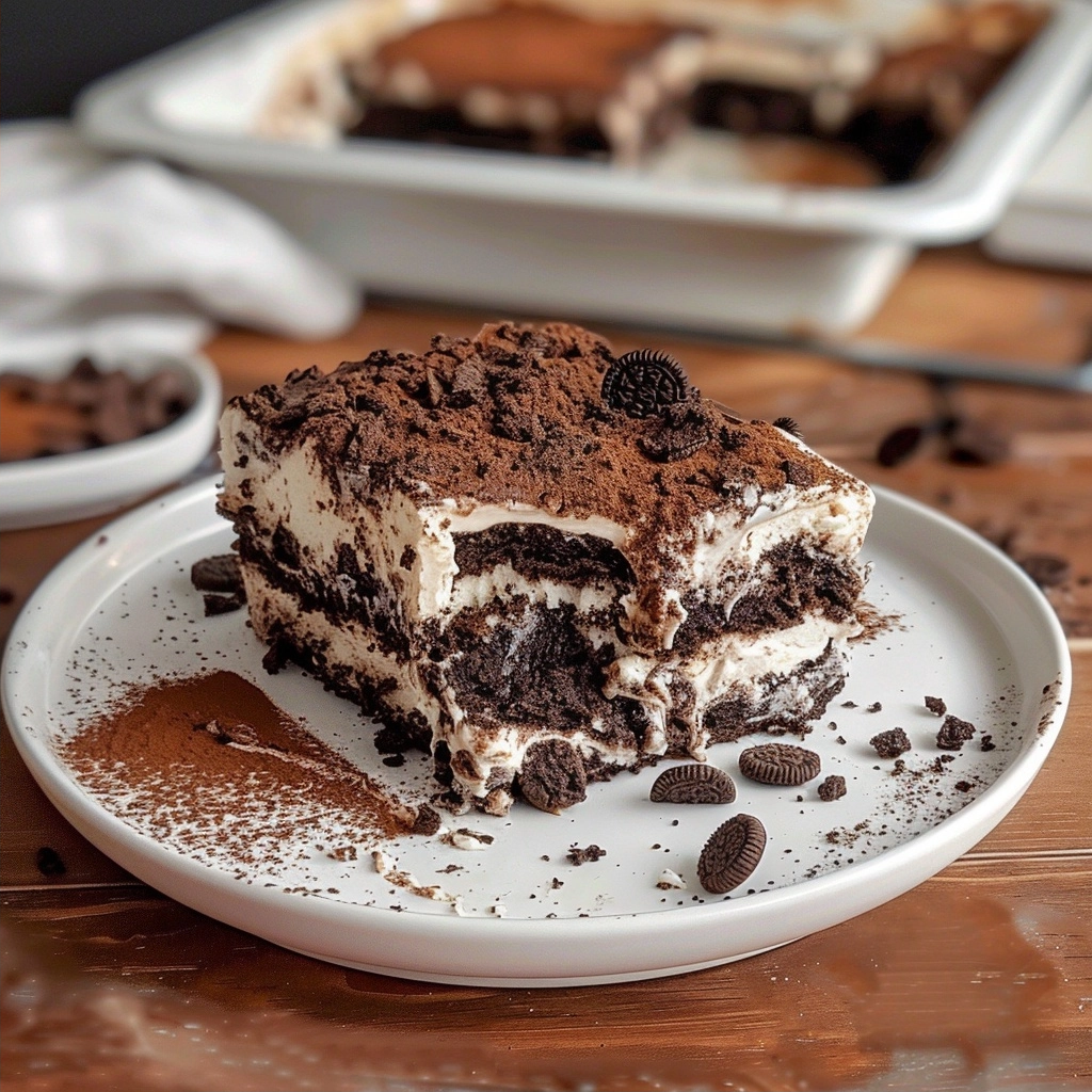 Healthy Oreo Tiramisu: Great Low Calorie High Protein Recipe