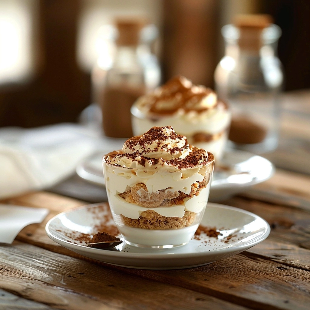 Tiramisu Dessert Cups | No Eggs, No Alcohol - Easy No Bake Dessert